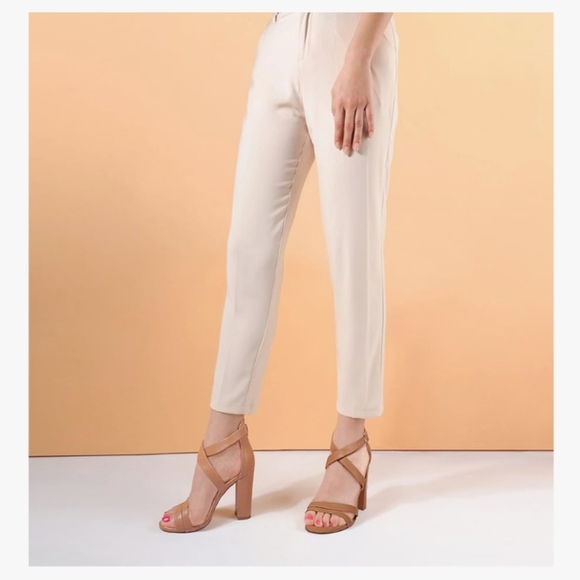 IDIFU Shoes - Elegant Tan Strappy Heels W/3in Heel. Size 9, New In Box And Dust Bags
